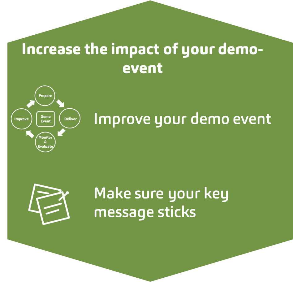 Increase impact of demo